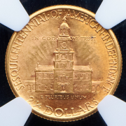 2 1/2 доллара 1926 "150 лет Независимости" (США) (в слабе)