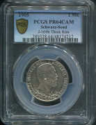 2 марки 1905 "25 лет правлению Карла Гюнтера" (Шварцбург-Зондерсгаузен) (в слабе)