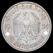 2 марки 1934 (Германия) A