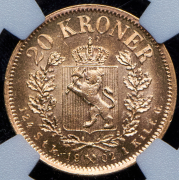 20 крон 1902 (Норвегия) (в слабе)