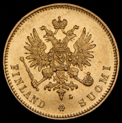 20 марок 1911 (Финляндия) L