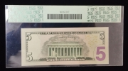 5 долларов 2006 (США) (в слабе)