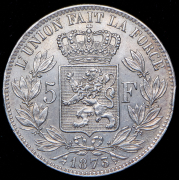 5 франков 1873 (Бельгия)