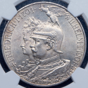 5 марок 1901 "200-летие королевства" (Пруссия) (в слабе)