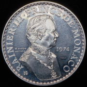 50 франков 1974. Пробная (Монако) ("ESSAI")