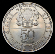 50 франков 2023 "Криптомайнинг" (Чад) 