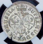 6 грошей 1699 (Бранденбург-Пруссия) (в слабе)