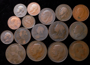 Набор из 17 монет (Великобритания)