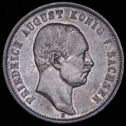 Набор из 2 сер  монет 3 марки (Саксония)