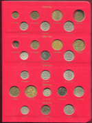 Набор из 228 монет 1921-1957 (в п/у)