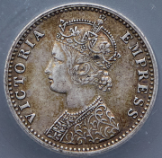 Набор из 3 монет (Британская Индия) (в слабах)