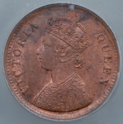 Набор из 3 монет (Британская Индия) (в слабах)