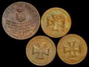 Набор из 4-х жетонов (страны Европы)