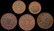 Набор из 5 монет (Ангола)