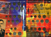 Наборы монет СССР регулярного выпуска 1961-1991 (в п/у)