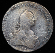 Полтина 1773 СПБ-ТI-ФЛ