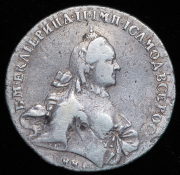 Рубль 1764 ММД-ТI-ЕI