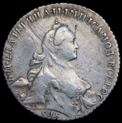 Рубль 1765 СПБ-ТI-ЯI