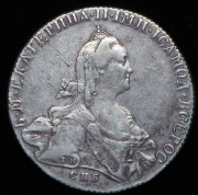Рубль 1773 СПБ-ТИ-ЯЧ