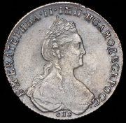 Рубль 1780 СПБ-ИЗ