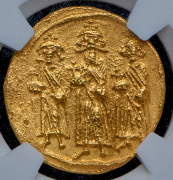 Солид. Константин и Ираклий. Византия (в слабе)