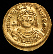 Солид. Маврикий Тиберий. Византия