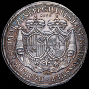 Талер 1696 "Фердинанд Вильгельм Евсевий и Мария Анна" (Шварценберг)