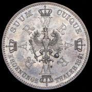 Талер 1861 "В память коронации Вильгельма и Августы" (Пруссия) А