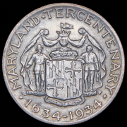 1/2 доллара 1934 "300 лет Мэриленду" (США)