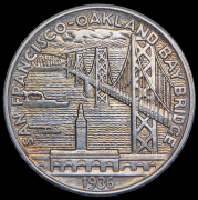1/2 доллара 1936 "Мост между Сан-Франциско и Оклендом" (США) S