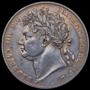 1/2 кроны 1820 (Великобритания)