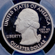 1/4 доллара 2013 "Национальный парк Грейт-Бейсин" (США) (в слабе) S