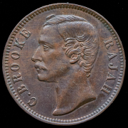 1 цент 1889 (Саравак)