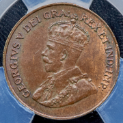 1 цент 1921 (Канада) (в слабе)