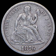 1 дайм 1876 (США)
