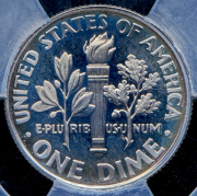 1 дайм 1999 (США) (в слабе) S