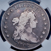 1 доллар 1802 (США) (в слабе)