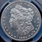 1 доллар 1880 (США) (в слабе) S