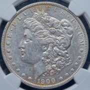 1 доллар 1900 (США) (в слабе) O