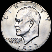 1 доллар 1973 (США) S