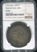 1 франческоне 1747 (Тоскана) (в слабе)