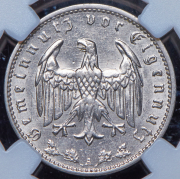 1 марка 1935 (Германия) (в слабе) А