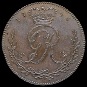 1 пенни 1796 (Сьерра-Леоне Компани)