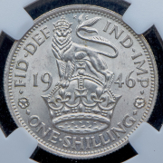 1 шиллинг 1946 (Великобритания)  (в слабе)