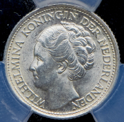 10 центов 1944 (Нидерланды) (в слабе)