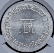 10 марок 1971 "500 лет со дня рождения Альбрехта Дюрера" (Германия) (в слабе)