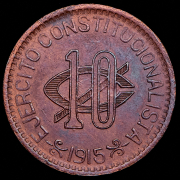 10 сентаво 1915 (Чихуахуа, Мексика)