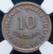 10 сентаво 1949 (Ангола) (в слабе)