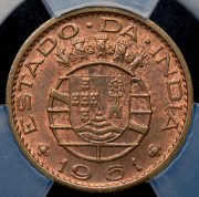 10 сентаво 1961 (Португальская Индия) (в слабе)