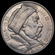 10 злотых 1933 "250 лет битве на Вене. Ян III Собеский" (Польша)